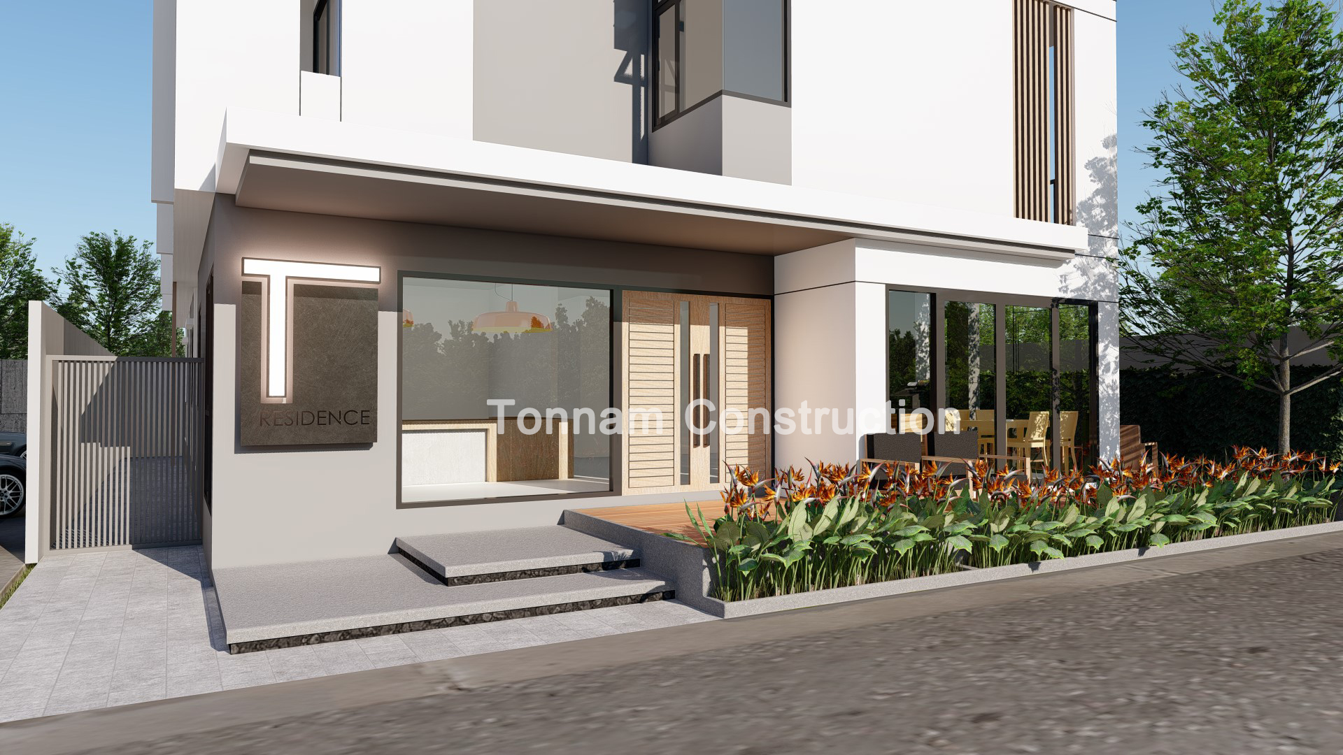 งานออกแบบ T Residence